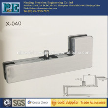 china stainless steel fabrication glass door crank clamp